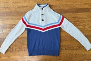 Gap Boys' Knit Shearling Sweater Size 10-12